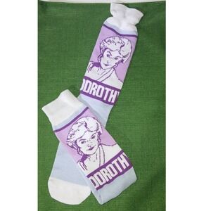 Golden Girls Socks Bundle Dorothy Sophia Stay Golden ABC Studios Purple Blue 3pk